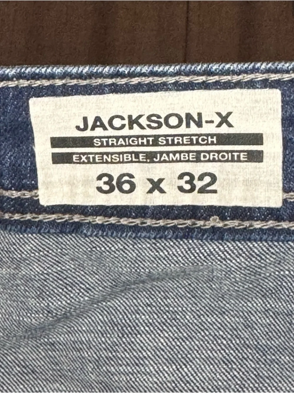 Buffalo David Bitton Jackson-X Straight Stretch Jeans 36x32 Dark Wash - Picture 6 of 11